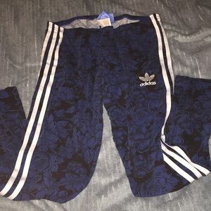 adidas floral leggings